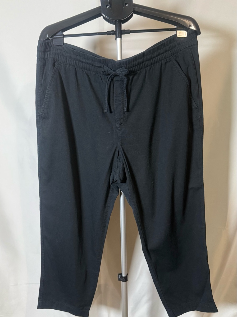 GAP Women's Black Drawstring Easy Pants